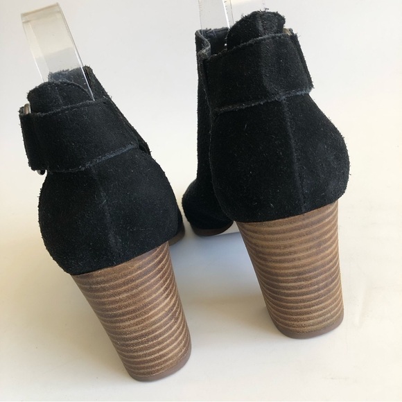 Marc Fisher Demika Perforated Block Heel Booties - Picture 12 of 15